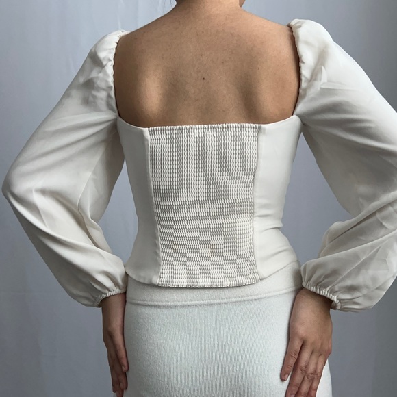 WILFRED NOVELLA LONG SLEEVE BLOUSE 🕊️ - Picture 3 of 7